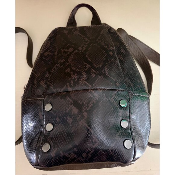 Hammitt Hunter Backpack Olivine Snake Leather Medium Bag main image 6